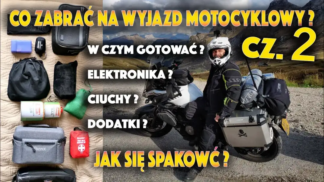 Co zabrać na wyjazd motocyklowy? Kluczowe rzeczy, które musisz mieć