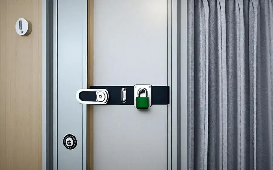 Jak zamknąć drzwi w hotelu na kartę od środka, aby czuć się bezpiecznie