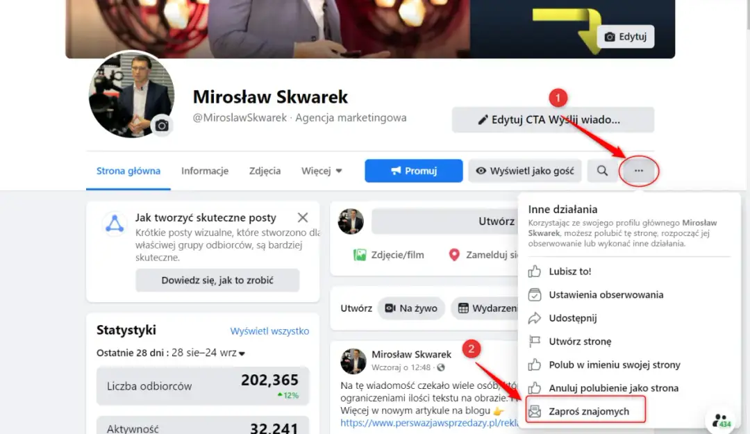 Zapraszanie na Facebooku: Wydarzenia, Grupy, Strony Opanuj to!