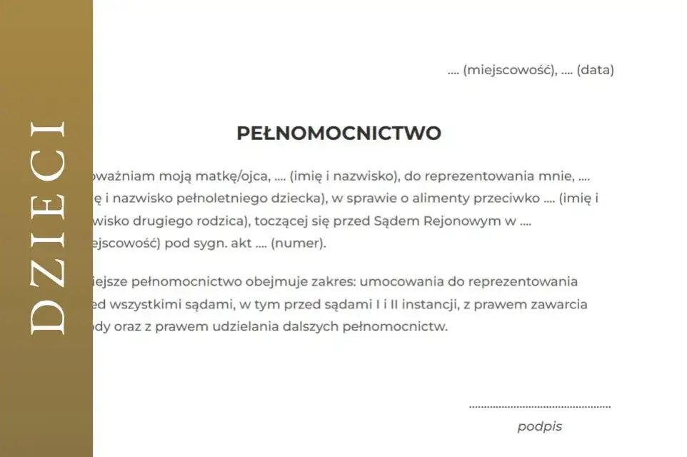 Jak napisać wniosek o alimenty na dzieci - krok po kroku bez błędów
