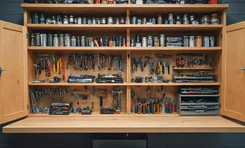 Jak zrobić szafkę warsztatową: proste kroki i materiały do budowy