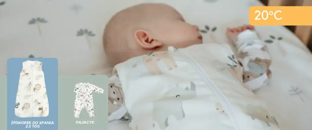 Jak ubrać niemowlę do snu? Skala TOG i bezpieczny sen
