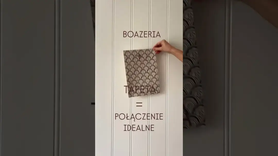 Tapeta jak boazeria – stwórz ciepłe wnętrze bez drogich materiałów