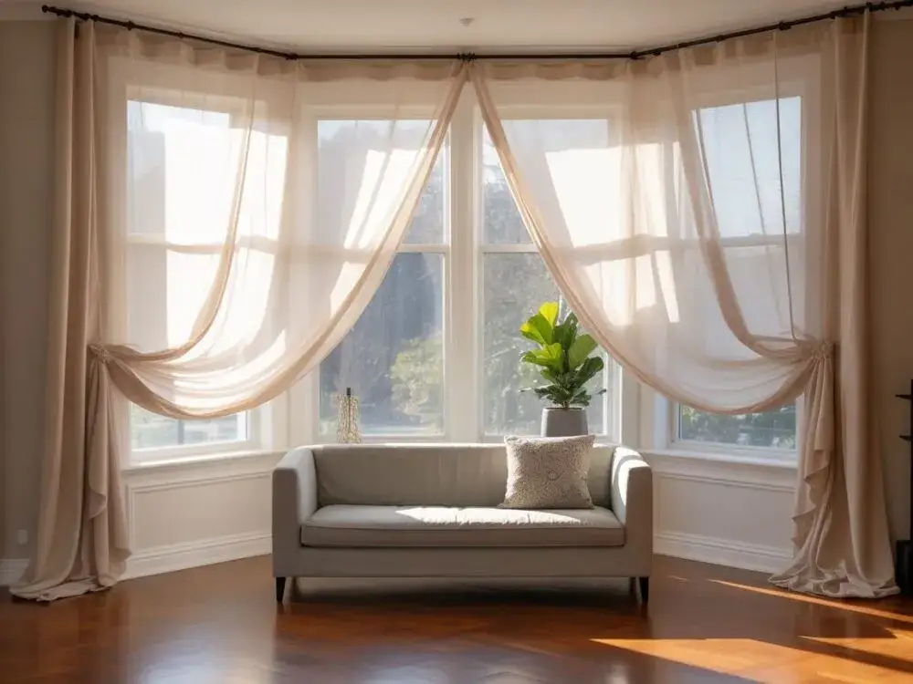 Jaki karnisz do wykuszu - wybierz idealny dla swojego wnętrza