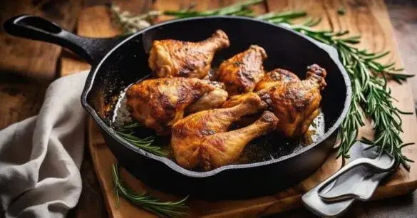 Jak zrobić udka z kurczaka na patelni, by były soczyste i aromatyczne