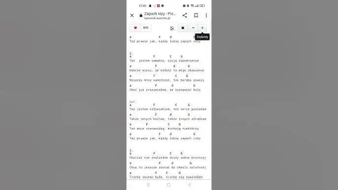 Zapach róży akordy: kompletny zapis nutowy i wskazówki jak zagrać