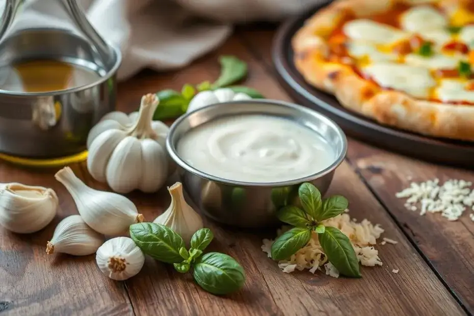 Domowy sos czosnkowy do pizzy: Prosty przepis jak z pizzerii