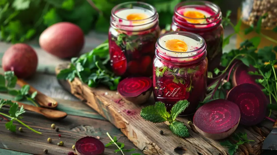 Jajka w burakach - barwne i zdrowe przekąski na każdą okazję