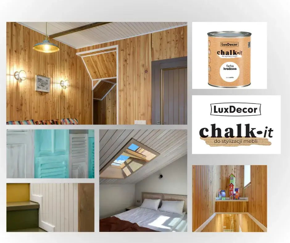 Jak pomalować boazerię farbą kredową i uzyskać zachwycający efekt