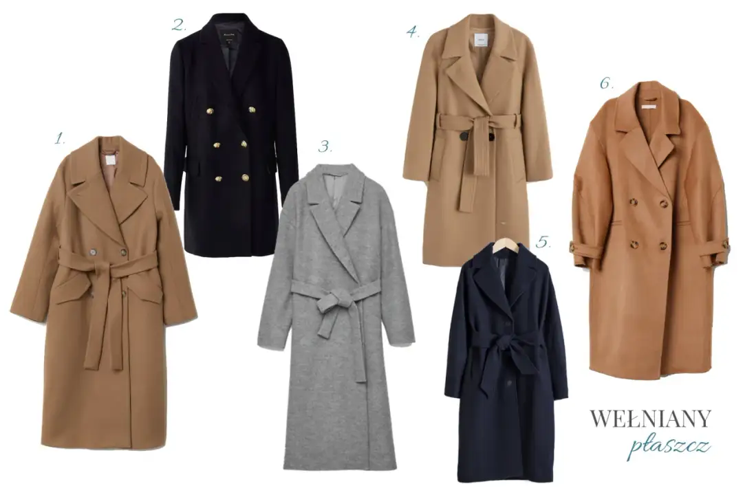Wełniane płaszcze na zimę: najlepsze modele dla Ciebie