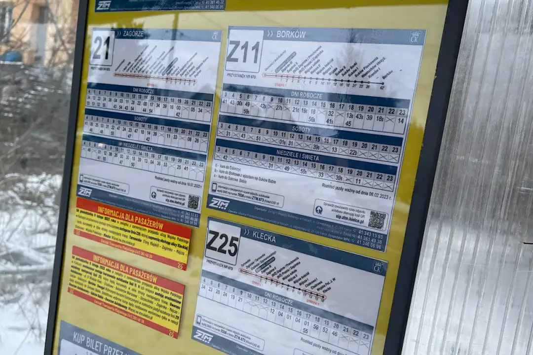 Rozkład jazdy Ostrowiec Kielce - Sprawdź godziny i przewoźników