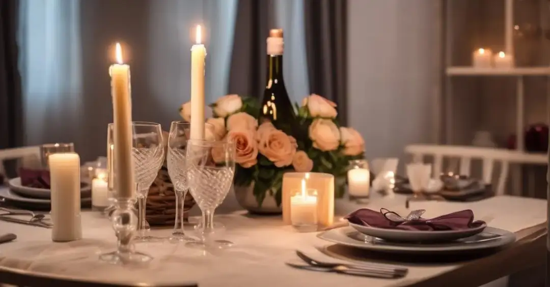 Jak nakryć stół na romantyczną kolację, by stworzyć niezapomniany nastrój
