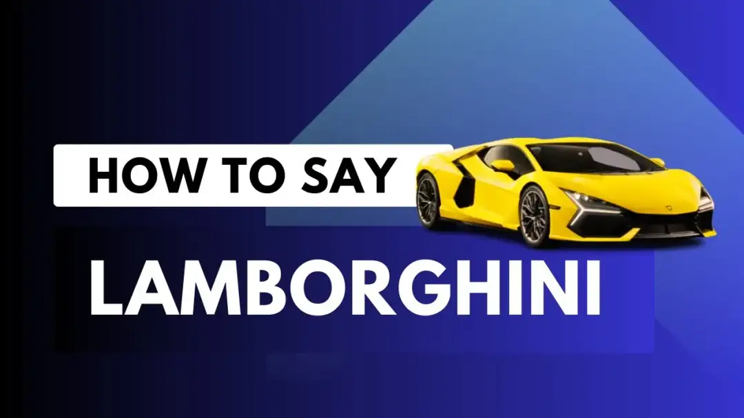 Lamborghini czy Lambordżini? Poprawna pisownia i wymowa