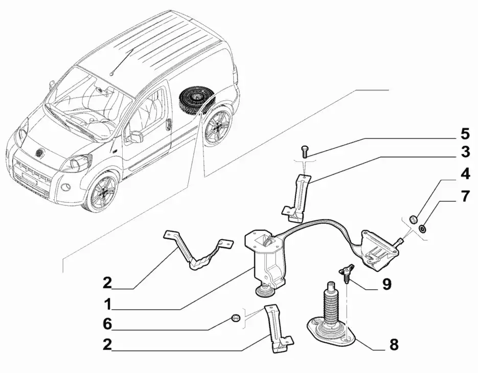 Jak łatwo i bez błędów wyjąć koło zapasowe w Fiacie Doblo – krok po kroku