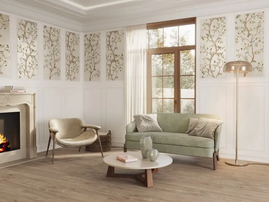 Płytki ceramiczne jak boazeria angielska – elegancja i funkcjonalność w każdym wnętrzu