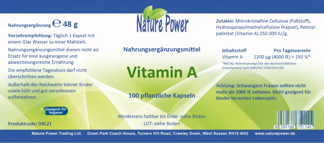 Vitamin A lateinisch: Warum Retinol entscheidend für Ihre Gesundheit ist