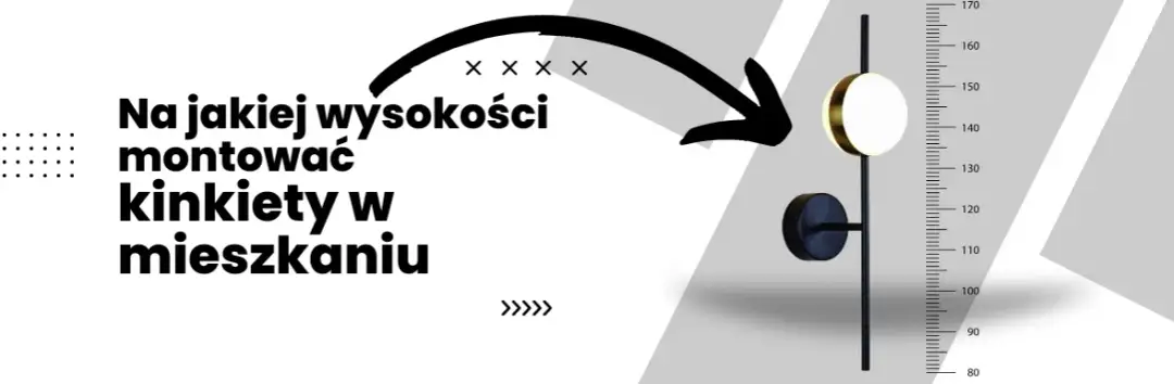 Wysokość kinkietu na schodach: Jak zamontować idealnie?