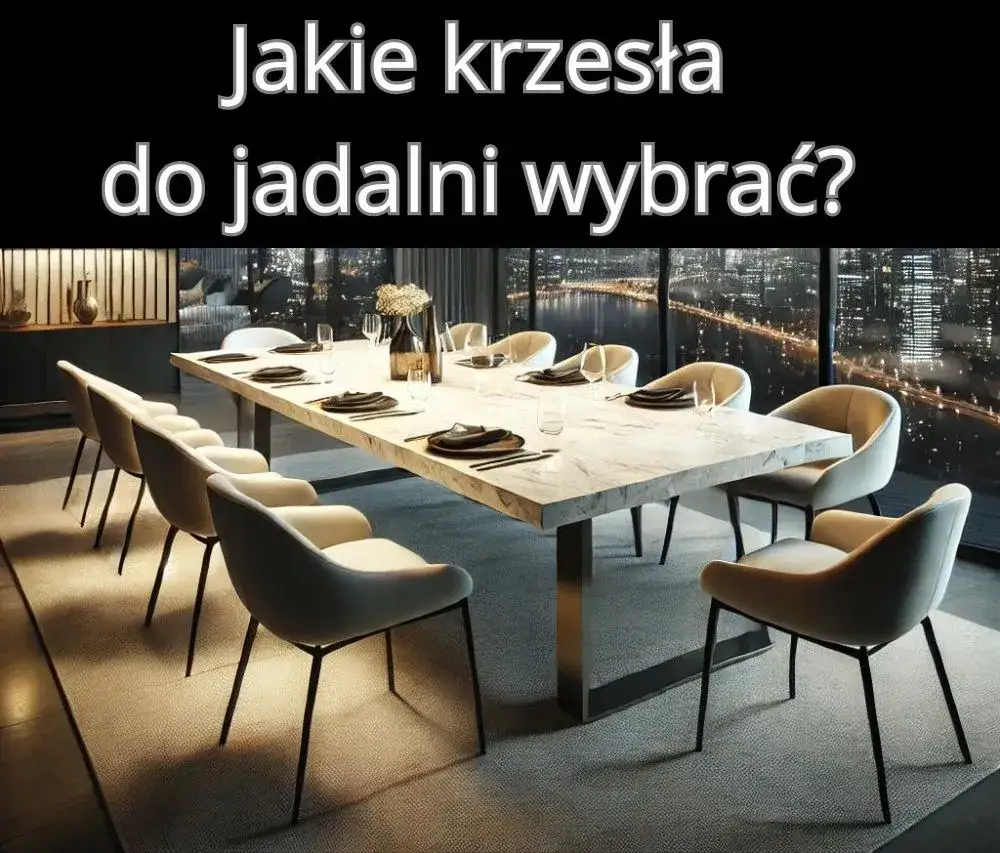Jakie krzesła do jadalni wybrać, aby uniknąć niekomfortowych posiłków?