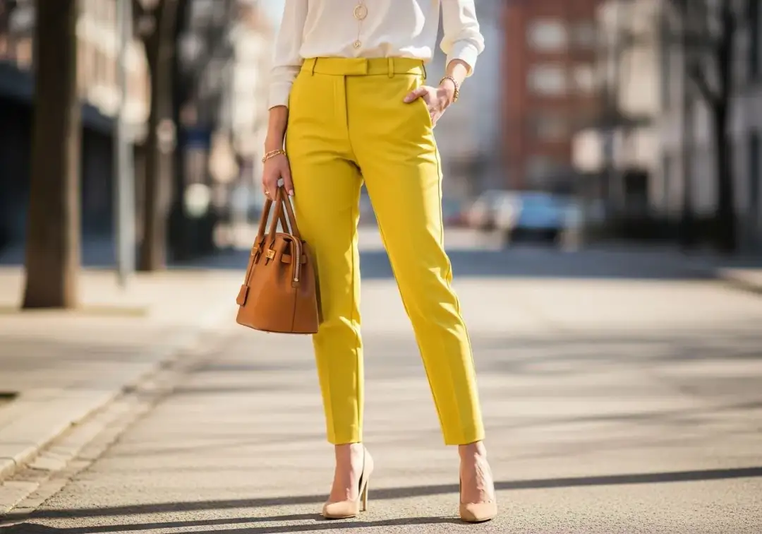 Jak nosić żółte spodnie? Stwórz modne zestawy na każdą okazję!