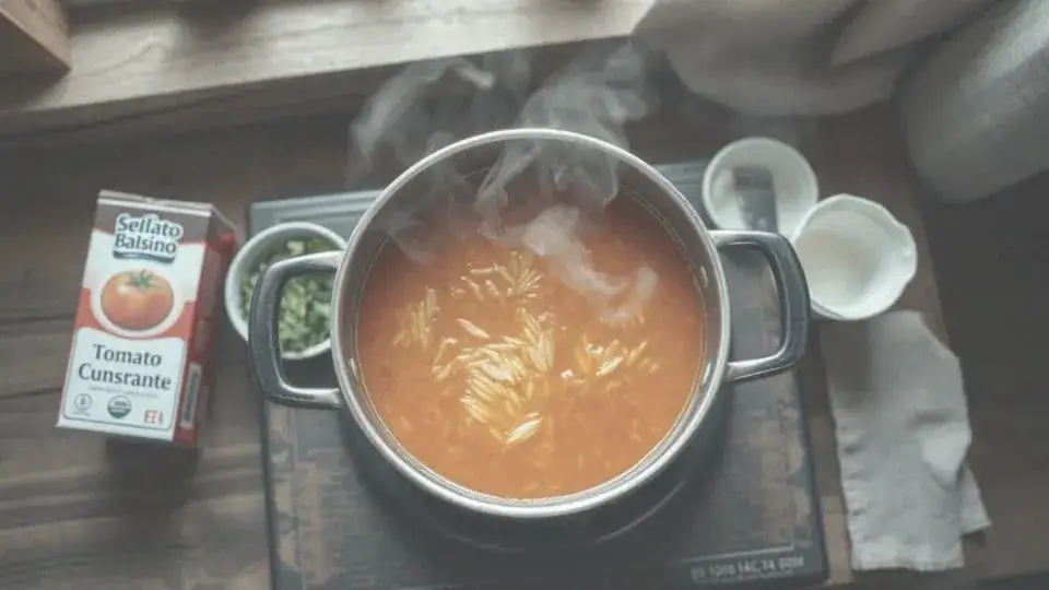 Ile ryżu dodać do zupy pomidorowej, aby uniknąć rozgotowania i uzyskać idealną konsystencję?