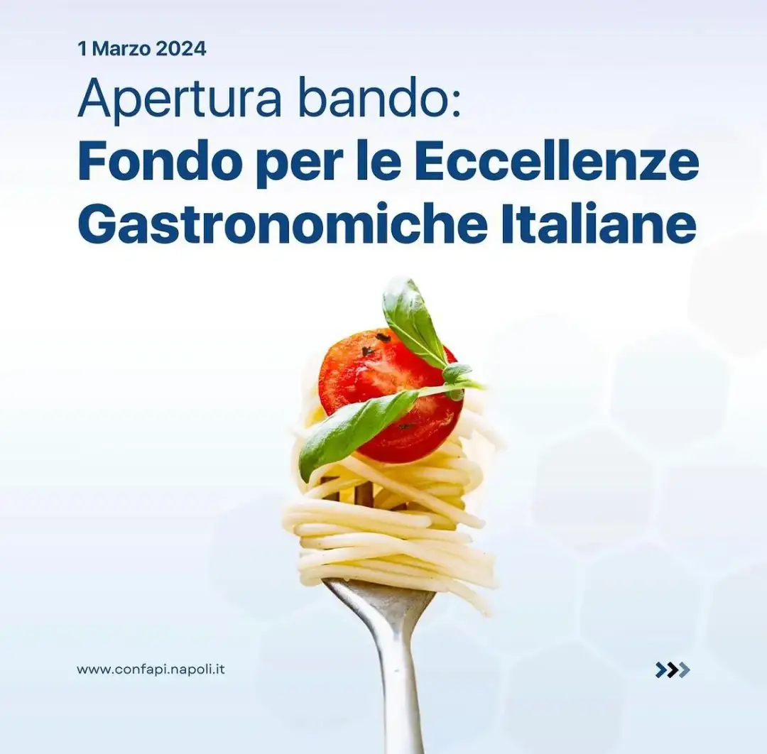Fondo Eccellenze Gastronomiche: Ottieni 30.000€ a fondo perduto