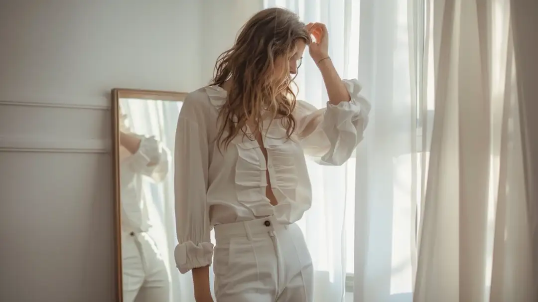 Bluzka do białych spodni: Sekret doboru idealnych stylizacji!