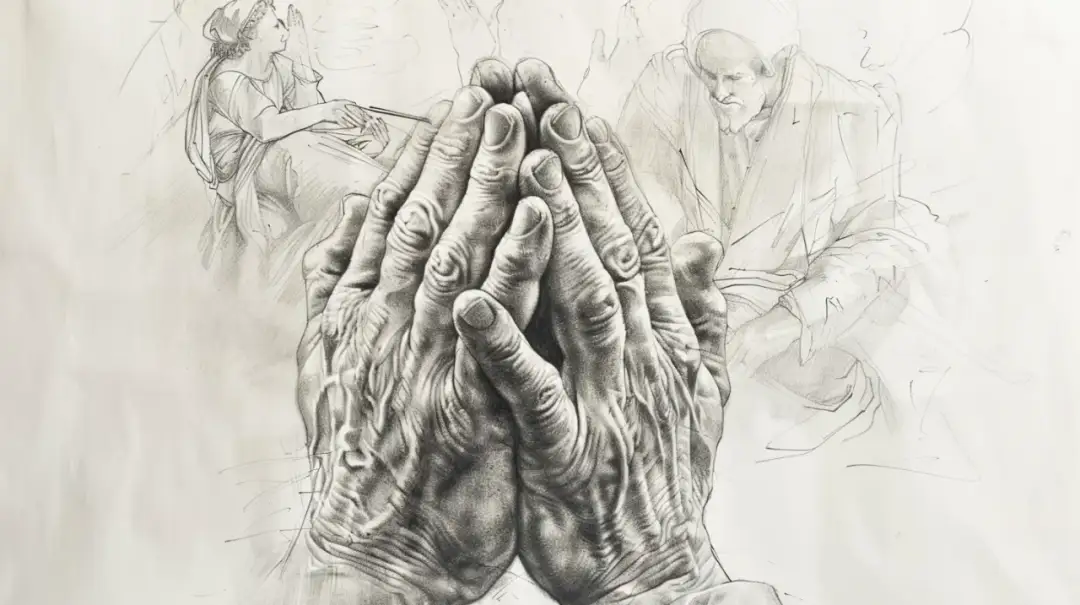 Symbolika dłoni w sztuce: Znaczenie gestu złożonych rąk