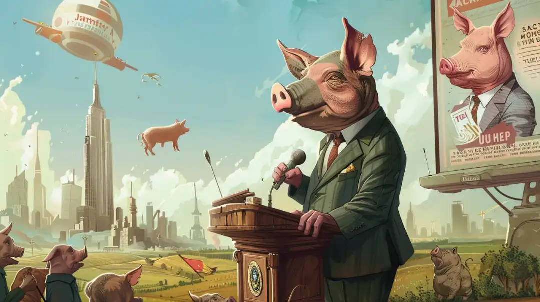 Folwark zwierzęcy: Czy Orwell przewidział dzisiejszą politykę?