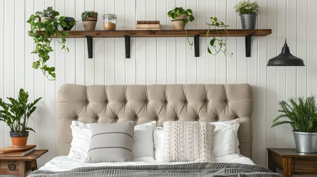 Ozdobna ściana w sypialni: 6 pomysłów na aranżację