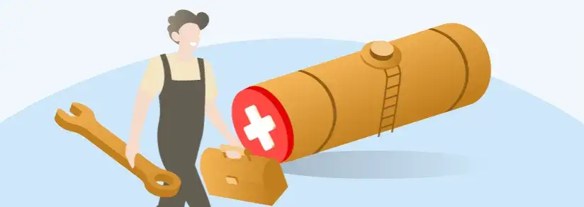 Cómo realizar la retirada de depósito de gas propano sin riesgos