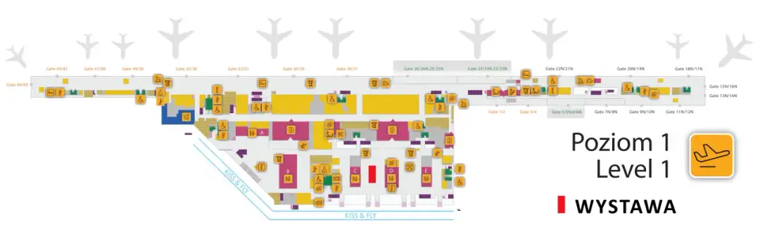 Gdzie dokładnie jest palarnia na lotnisku Chopina? Sprawdź lokalizację i wskazówki