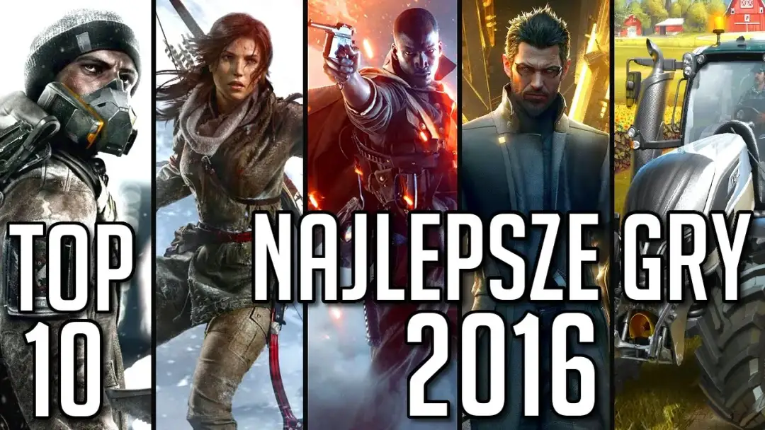 Top 10 najlepszych gier na PC w 2016 roku