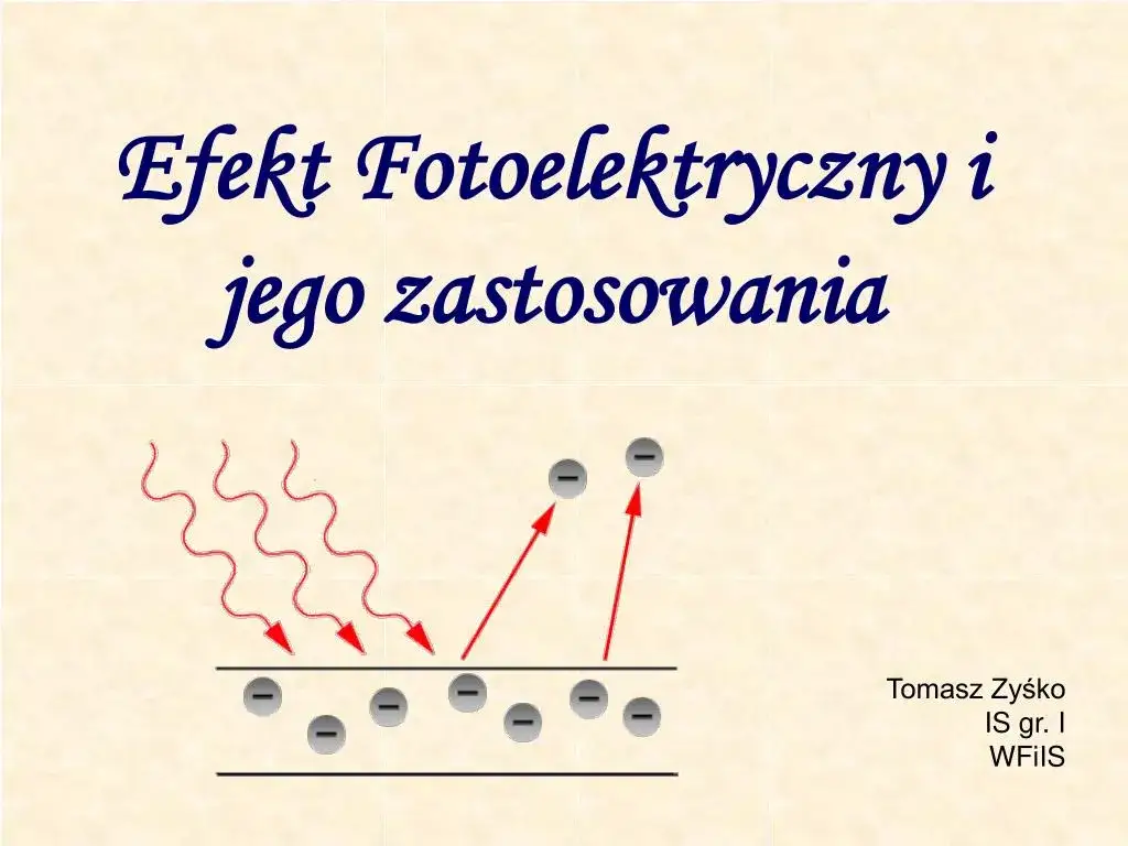Zjawisko fotoelektryczne zewnętrzne: jak działa i jakie ma zastosowania