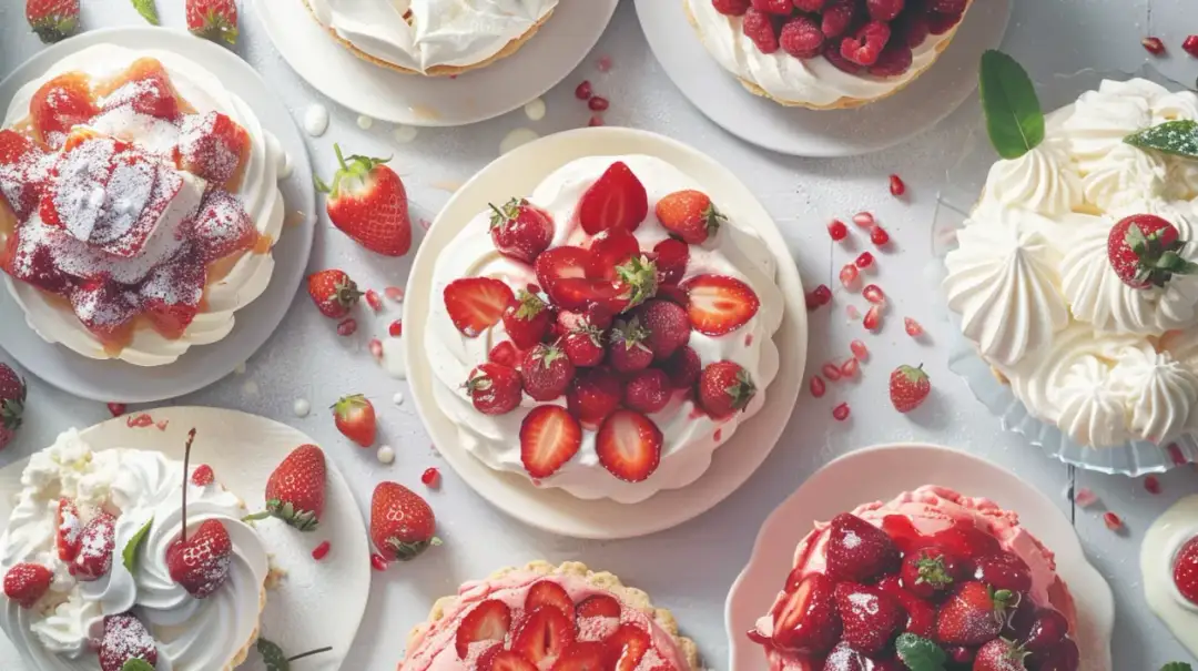 Desery z truskawkami: tarty, serniki, lody, tiramisu, ptysie