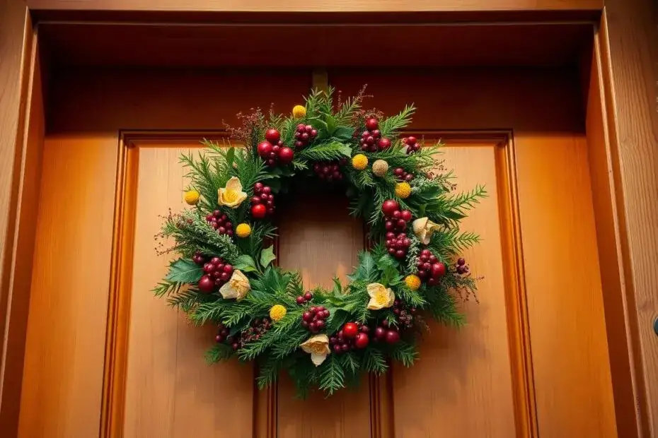Jak powiesić wieniec na drzwiach? 5 metod bez uszkodzeń!