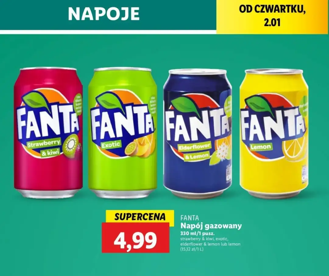 Gdzie kupić zieloną fantę? Sprawdź najlepsze oferty i smaki