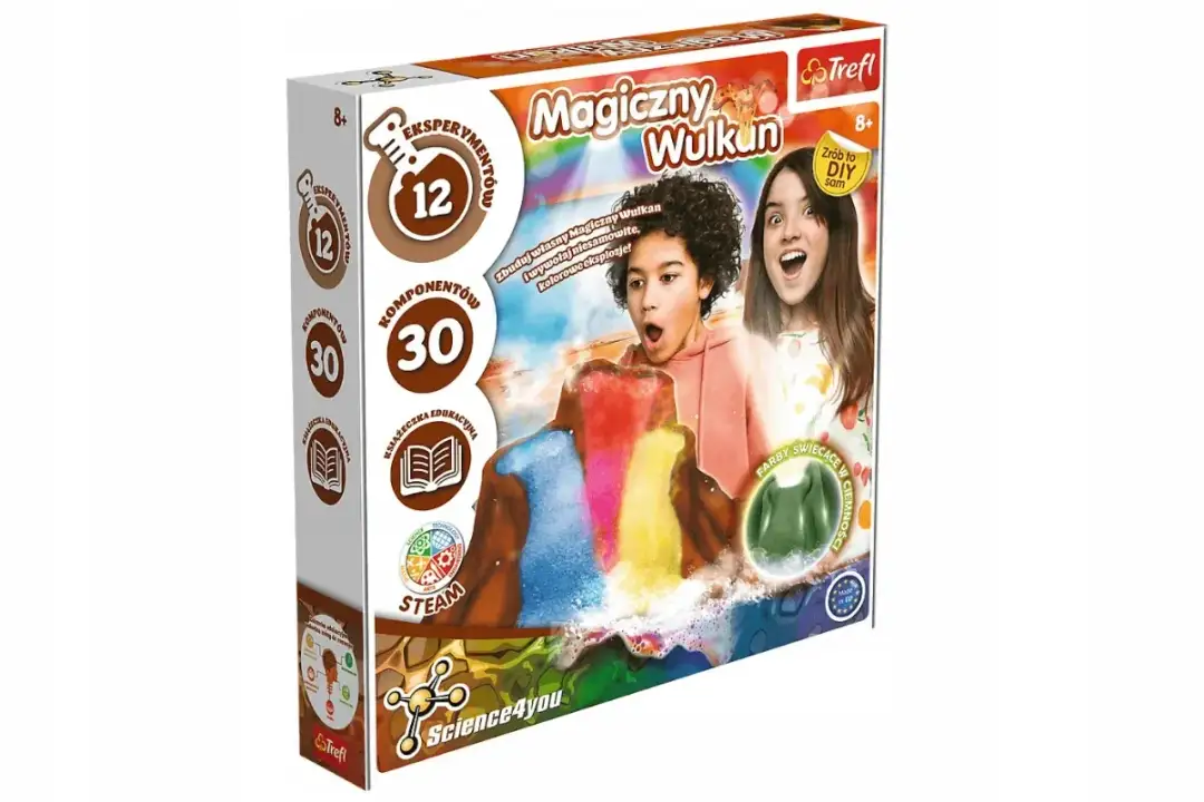 Eksperyment z wulkanem: stwórz bezpieczną erupcję w domu