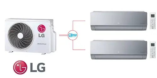 Klimatyzacja 2 Jednostki: Skuteczne Chłodzenie Wielu Pomieszczeń