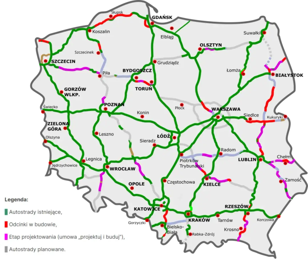 Jakie odcinki autostrady A1 są płatne? Sprawdź, aby uniknąć kosztów