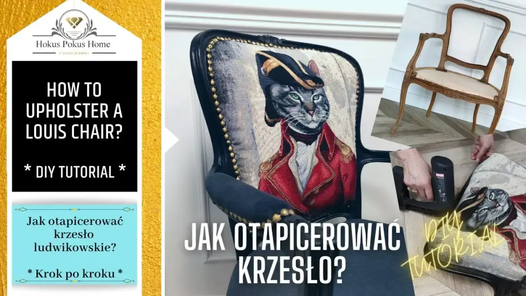 Jak tapicerować krzesła - proste kroki, aby ożywić swoje meble