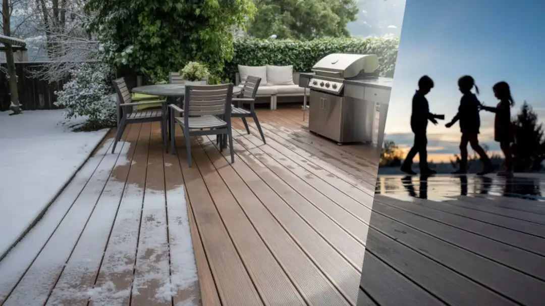 Konglomerat deska tarasowa - trwałość i oszczędność na tarasie