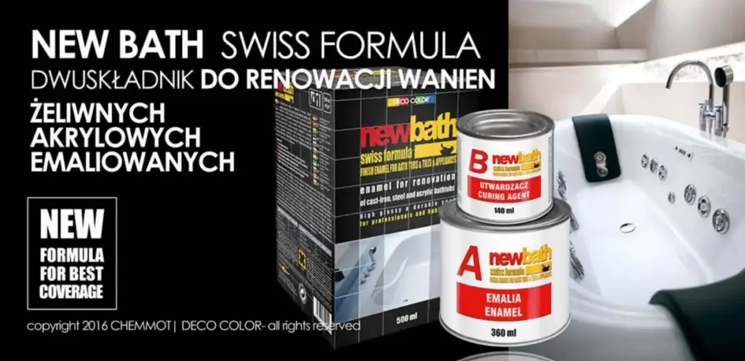 Farba New Bath: Skuteczna renowacja wanny i łazienki