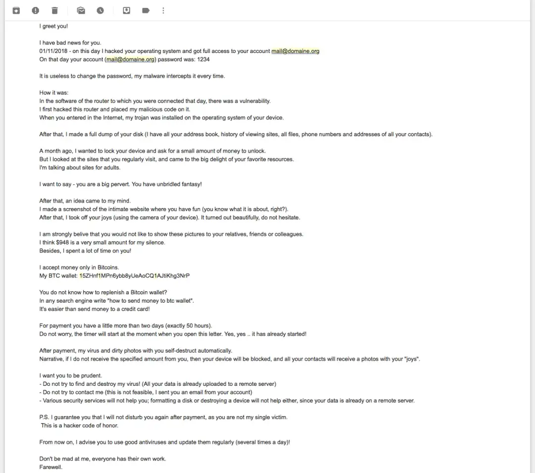 Mail od hakera bitcoin: jak rozpoznać oszustwo i się chronić