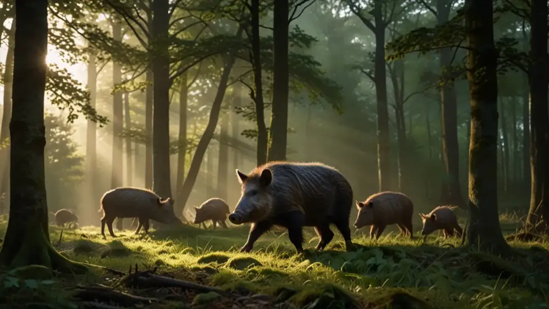 Jak żyją dziki w lesie? Odkrywamy sekrety tych leśnych mieszkańców