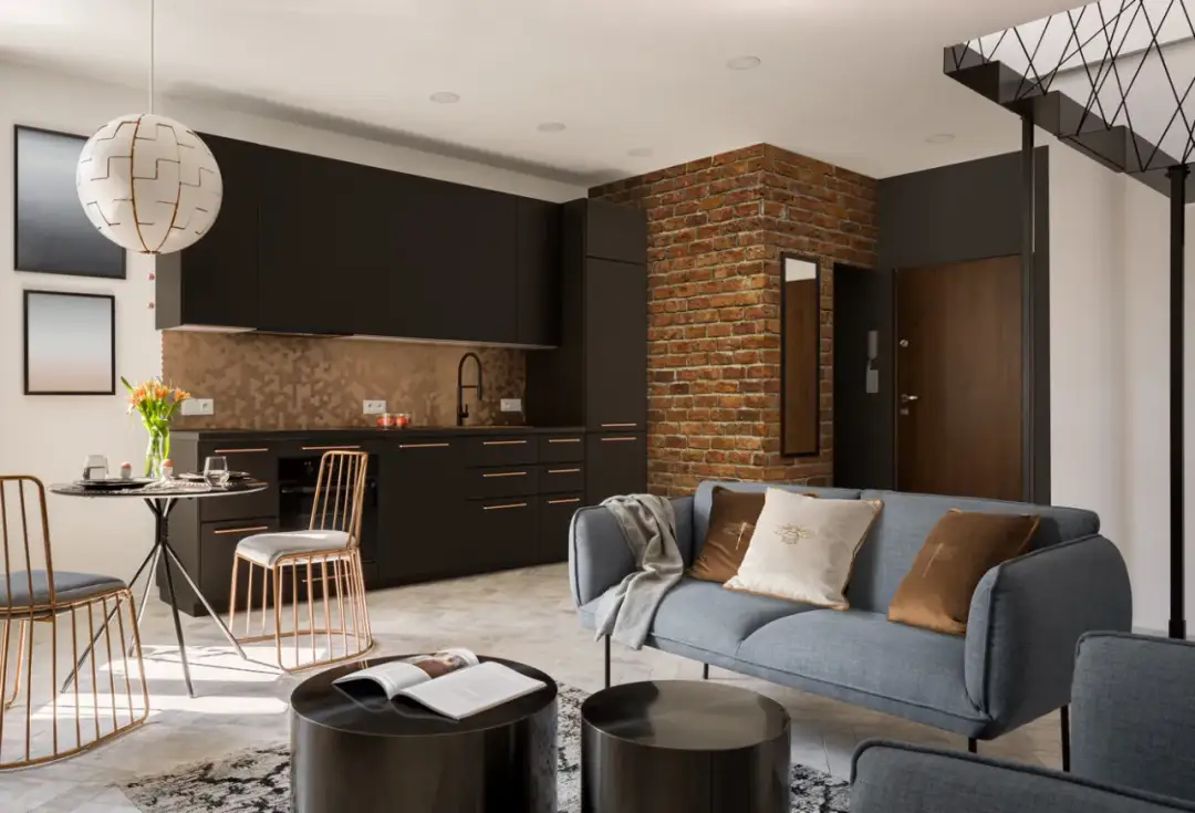 Jaki kolor ścian do czerwonej cegły, aby stworzyć harmonijne wnętrze?