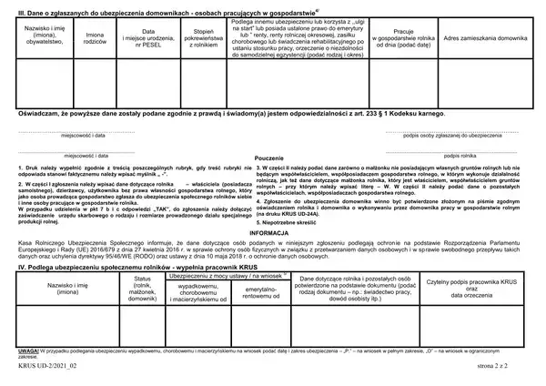 Jak napisać oświadczenie o pracy w gospodarstwie rolnym bez błędów