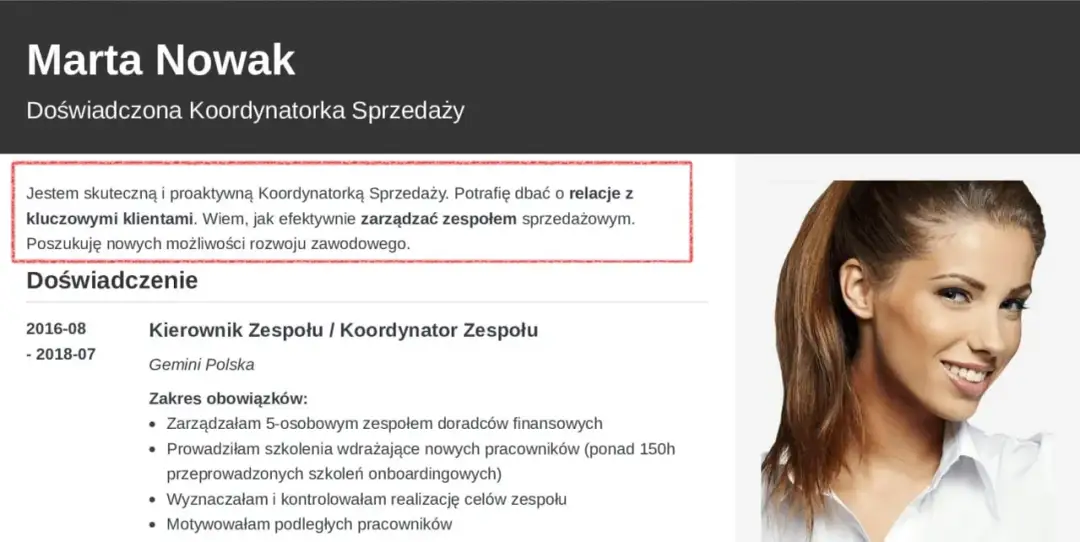 Jak skutecznie sformułować cel zawodowy w CV do czego dążysz w pracy