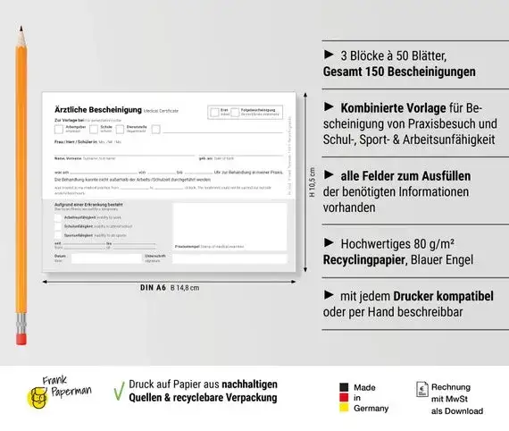 Wzór zaświadczenia lekarskiego sportowego: pobierz szablon