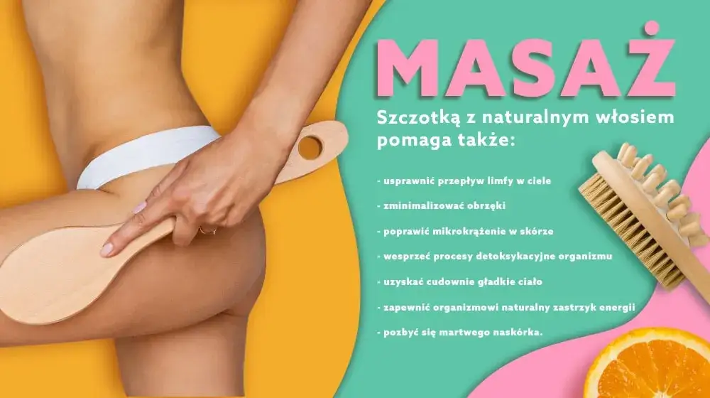 Jak masować szczotką cellulit, aby skutecznie zredukować jego widoczność