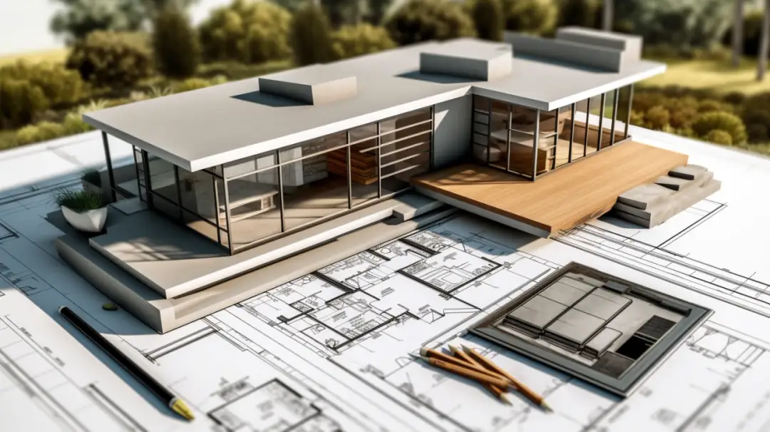 Projekt domu parter - Nowoczesne projekty i rysunki